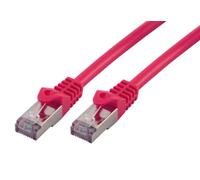 MCL Samar FTP6-3M/R - Cable RJ45 (6 Pines, Largo: 3 m), Color Rojo
