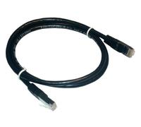 MCL Tikoo 2m Cat 5e F/UTP - Cable de Red (2 m, Cat5e, F/UTP (FTP), RJ-45, RJ-45, Negro)