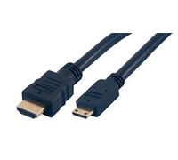 MCL - TIKOO Cable HDMI Alta Velocidad 3D + Ethernet Tipo A/C (Mini) Macho - 2m (MC382/3D-2M)