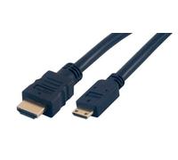 MCL - TIKOO Cable HDMI Alta Velocidad 3D + Ethernet Type A/C (Mini) Macho - 1 m (MC382/3D-1M)