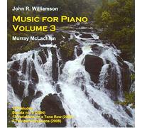 Mclachlan, Murray - Williamson Piano Music.3 [Import]