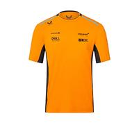 McLaren F1 camiseta de réplica del equipo para hombre 2023, Papaya, Large,TM2607