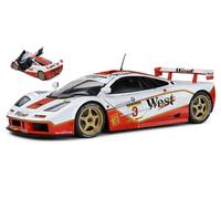 Solido 1:18 MCLAREN F1 GTR Short Tail White #8 Precio/BASCHER BPR GT 1995, Multicolor