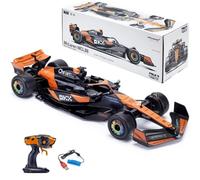 McLaren F1 MCL36 - Coche teledirigido teledirigido (escala 1:14) - 2,4 GHz - Modelo de coche de carreras oficial McLaren - Conductor: Lando Norris & Oscar Piastri - Fórmula 1 Drive to Survive