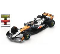 McLaren F1 Team, colección oficial de modelos 2025, Oscar Piastri Silverstone GP Special Edition, modelo de coche de carreras a escala 1/43 con caja de exhibición