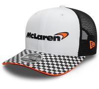 Mclaren Fórmula Uno Carreras New Era 9Fifty de Cuadros Bandera Visera Equipo Cap
