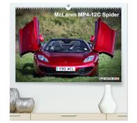 McLaren MP4-12C Spider (hochwertiger Premium Wandkalender 2026 DIN A2 quer), Kunstdruck in Hochglanz: 625 PS stark, knapp 330 km/h schnell und rund ... McLaren MP4-12C in der offenen Spider-Version