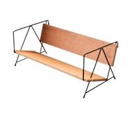 MCLIUJIA Soporte para Discos Expositor Estante De Almacenamiento For Discos Vinilo, Minimalista Y Retro, Organizador For CD, Revistas, Libros Archivos Decoración