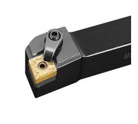 MCLNR2020K12 Soporte de herramientas de torneado externo para inserto CNMG, rastrillo negativo de mano derecha de vástago de 20 mm para poste de herramienta de torno CNC, accesorio de trabajo de metal