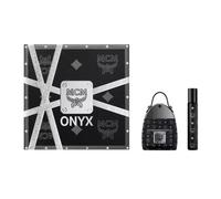 MCM Onyx Set de regalo de Eau de Parfum con EDP de 50 ml y 15 ml EDP tamaño de viaje, color negro, colección de fragancias de lujo