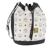 MCM Pre-owned- Bolso de hombro tipo bombonera Pre-owned- Pre-owned- Mujer- Blanco- ONE SIZE- Bolso de hombro tipo bombonera Pre-owned