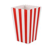 MCMILEE 12 Cinema Treat Party PequeñAs Bolsas de Dulces para Palomitas de MaíZ Cajas, Rojo