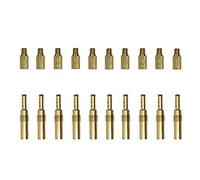 MCMILEE 20 Piezas Principales de Carburador de Cobre + Kit de Chorros Lentos para PWK para Carbs Accesorios de Carburador de Motocicleta