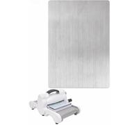 MCMILEE Adaptador de Metal de Acero Inoxidable de 8,5" X 6" (216 X 153 Mm), 1 Unidad. Placa de Corte para Troqueladora y Máquina de Estampado.