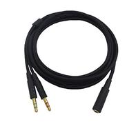 MCMILEE Auriculares de Juegos 2 en 1 Universales de 3,5 Mm Cable de ExtensióN para Cloud II/Alpha- / Cloud Flight/Core Auriculares