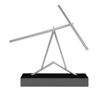 MCMILEE Máquina de Movimiento de Péndulo del Caos, Decoración de Escritorio Cradle Force, Regalos Empresariales. Se Requiere Batería A