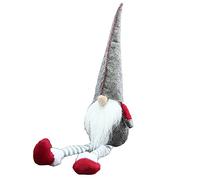 MCMILEE Navidad MuñEca Sin Rostro de Patas Largas Elfo del Viento NóRdico Familia Enana TíMida DecoracióN Encantadora B