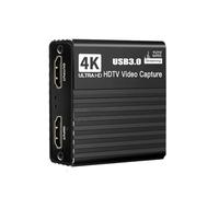 MCMILEE Tarjeta de Captura de Video HD 4K 1080p 60FPS Compatible con Cámara HDTV, USB 3.0, Grabadora de Transmisión en para PC.