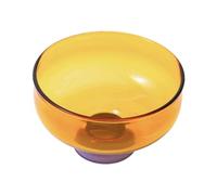 MCMUZKZS Bol para Ensalada de Frutas, Bol de de Cristal con Pie, Bol para Sopa, Copa para Parfait de Frutas para Fiestas, Bodas, Postres Tipo Trifle O P, café, tal como se describe