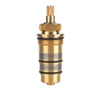 MCMUZKZS Cartucho de Válvula Termostática, Válvula de Núcleo Termostático, Cartuchos de Grifo Multifunción de Agua Fría Y Caliente para Lavabo de Lavandería, 7.55 Cm