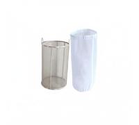 MCMUZKZS Colador de Acero Inoxidable para Bebidas Fermentadas Cesta Filtrante Soporte Múltiple y Malla Resistente Adecuado para Cocina Doméstica y Preparación de Fermentos, 14CM, Bols Cucharón