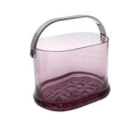 MCMUZKZS Cubo para Cubitos de Hielo, de Bebidas, Cubitera para Vino, Ideal para Hoteles, Botellas de Vino, Accesorios de Decoración para La Noche, Violeta, Individual