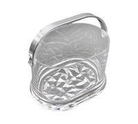 MCMUZKZS Cubo para Cubitos de Hielo, de Bebidas, Cubitera para Vino, Ideal para Hoteles, Botellas de Vino, Accesorios de Decoración para La Noche, Claro, Individual