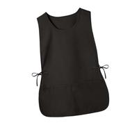 MCMUZKZS Delantal de Chef, Delantal Alto con Babero, Delantal de Cocina Y Repostería, Delantal de Poliéster para Uñas, Belleza, Mujeres Trabajadoras, Hombres, NEGRO, tal como se describe