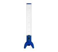 MCMUZKZS Dispensador de Cerveza Mesa para Cócteles Bebidas Jugos Margarita con Grifo Integrado Base Estable en Forma Triangular Fabricado en Resistente, Azul 3l, Individual