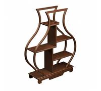 MCMUZKZS Estante de Exhibición Muebles Madera, 40cm X 5.7cm X 40cm, Redondo Grande