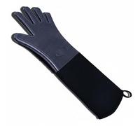 MCMUZKZS Guante para Horno Guante para Cocinar Profesional Guante Largo para Protección Ante Temperaturas Guante con Forro Cómodo Adecuado para Barbacoa Repostería y Cocineros Aficionados, 60CM