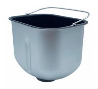 MCMUZKZS Pan para Máquina de Pan Cubeta de Amasadora Accesorio Repuesto para Panificadora Práctico Material Antiadherente Adecuado para Cocinar en Casa, Negro