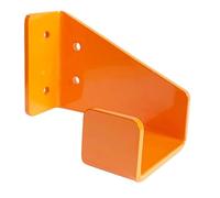MCMUZKZS Soporte para Motosierras, Organizador de Pared de Metal, Soporte Resistente para Motosierras, para Jardín, Garaje, Cobertizo, Desbrozadora, Naranja