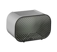 MCMUZKZS Soporte para Rollo de Papel Higiénico, Caja de Pañuelos con Estante, Dispensador Organizador Impermeable para Baño, Despensa, Encimera O debajo Del Ar, GRIS