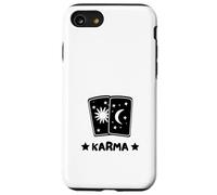 MCMXC Karma Lunas y Sol Tarjetas Tarot Adivinatorio Destino Carcasa para iPhone SE (2020) / 7/8