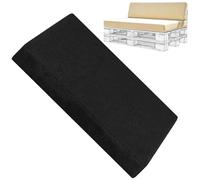 MCNDSI Funda para Sofá de Palet 120x80/120x60/120x40cm,Fundas de Repuesto para Palets Lavable con Cremallera,Protector de Cojines de Palet Base Antideslizante Respaldo en Cuña(4,Seat：60x80cm)