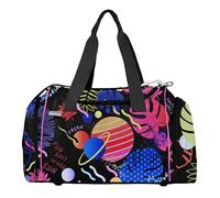 McNeill Bolsa de Deporte Fit S Sportbag Stitch Black Colorido
