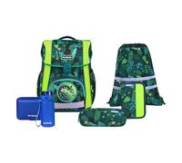 McNeill Bravo Juego de mochilas escolares 8 piezas amarillo