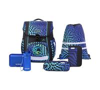 McNeill Bravo Juego de mochilas escolares 8 piezas azul