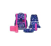 McNeill Bravo Juego de mochilas escolares 8 piezas rosa