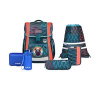 McNeill Bravo Juego de mochilas escolares 8 piezas petróleo