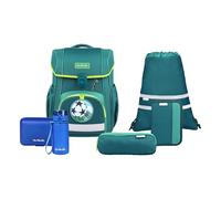 McNeill Bravo Juego de mochilas escolares 8 piezas verde