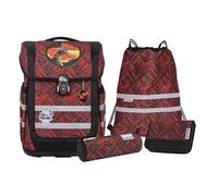 McNeill Ergo Compacto Schoolbag Set 5-teilig Zack