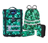 McNeill Perfecto Juego de mochilas escolares 5 piezas verde