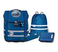 McNeill Perfecto Juego de mochilas escolares 5 piezas azul