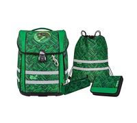McNeill Perfecto Juego de mochilas escolares 5 piezas verde