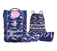 McNeill Perfecto Juego de mochilas escolares 5 piezas azul
