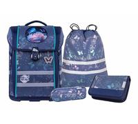 McNeill Perfecto Juego de mochilas escolares 5 piezas azul