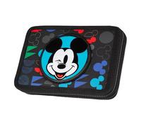 McNeill Estuche relleno, con dos cremalleras, XL, colección Disney 2024 (Mickey Mouse)