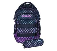 McNeill Luca 2.0 Juego de mochilas escolares 2 piezas lila